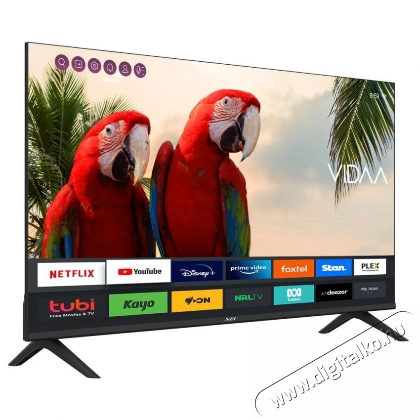 NEI 43NE6901 LED Smart telev&iacute;zi&oacute;, 109 cm, 4K Ultra HD Telev&iacute;zi&oacute;k - LED telev&iacute;zi&oacute; - UHD 4K felbont&aacute;s&uacute; - 535479