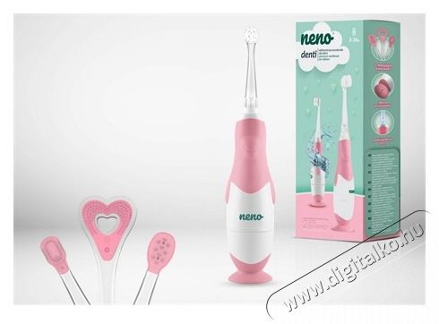 Neno DENTI pink elektromos fogkefe Sz&eacute;ps&eacute;g&aacute;pol&aacute;s / Eg&eacute;szs&eacute;g - Sz&aacute;j / fog &aacute;pol&aacute;s - Elektromos fogkefe - 468152