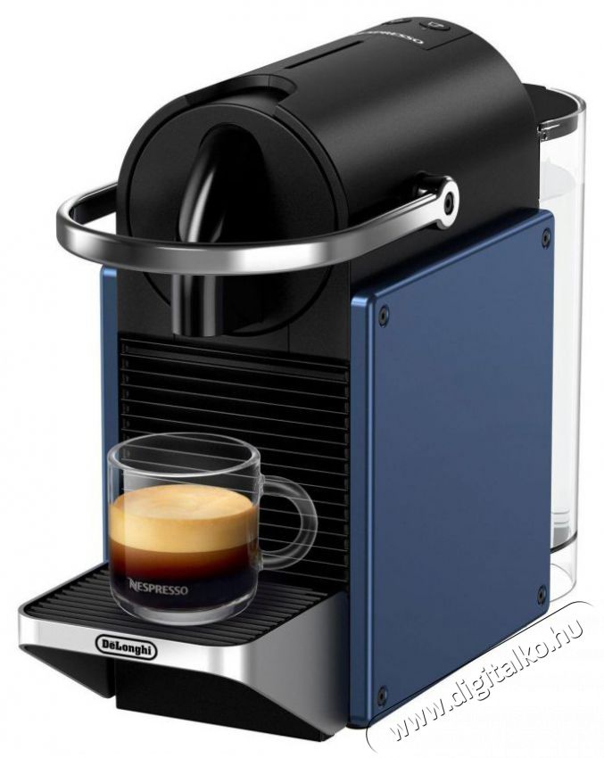 Delonghi EN127.BL Nespresso Pixie Dark Blue Konyhai term&eacute;kek - K&aacute;v&eacute;főző / k&aacute;v&eacute;&ouml;rlő / kieg&eacute;sz&iacute;tő - Kapszul&aacute;s / podos k&aacute;v&eacute;főző - 512739
