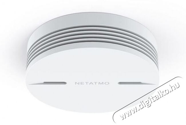 Netatmo Smoke Alarm Intelligens f&uuml;stjelző H&aacute;ztart&aacute;s / Otthon / K&uuml;lt&eacute;r - Biztons&aacute;gtechnika - F&uuml;st- &eacute;s sz&eacute;n-monoxid &eacute;rz&eacute;kelő - 344583