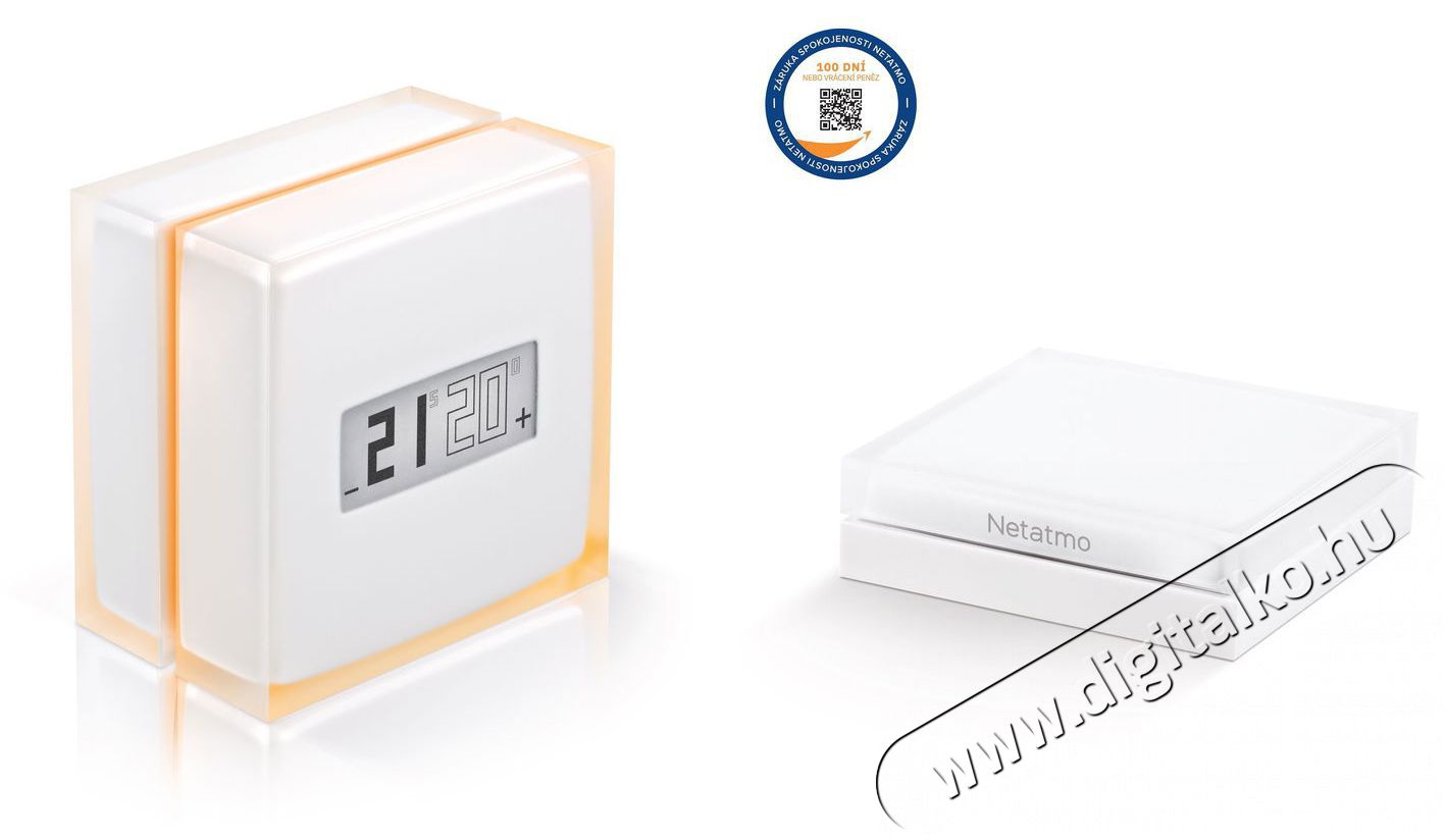 Netatmo Smart Thermostat H&aacute;ztart&aacute;s / Otthon / K&uuml;lt&eacute;r - Okos otthon - Termoszt&aacute;t - 508194
