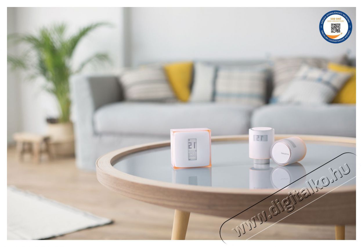 Netatmo Smart Thermostat H&aacute;ztart&aacute;s / Otthon / K&uuml;lt&eacute;r - Okos otthon - Termoszt&aacute;t - 508194