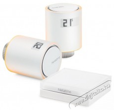 Netatmo Starter Pack szelep H&aacute;ztart&aacute;s / Otthon / K&uuml;lt&eacute;r - Okos otthon - Termoszt&aacute;t - 508195