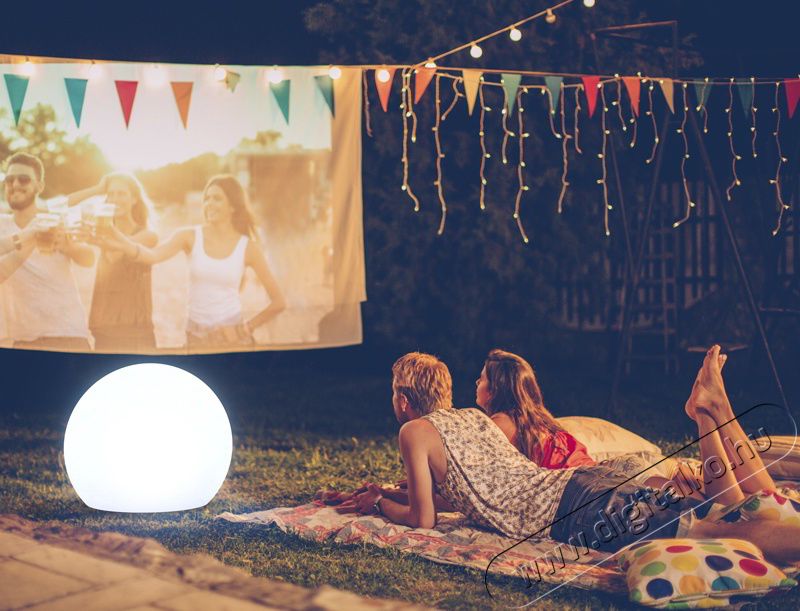 NG Buly 80 LED l&aacute;mpa - feh&eacute;r H&aacute;ztart&aacute;s / Otthon / K&uuml;lt&eacute;r - Vil&aacute;g&iacute;t&aacute;s / elektromoss&aacute;g - Hangulat teremtő vil&aacute;g&iacute;t&aacute;s - 360985