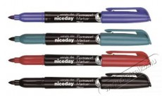 NICEDAY v&eacute;kony hegyű 4db-os vegyes sz&iacute;nű permanent marker k&eacute;szlet - Iroda &eacute;s sz&aacute;m&iacute;t&aacute;stechnika - Egy&eacute;b sz&aacute;m&iacute;t&aacute;stechnikai term&eacute;k - 387040