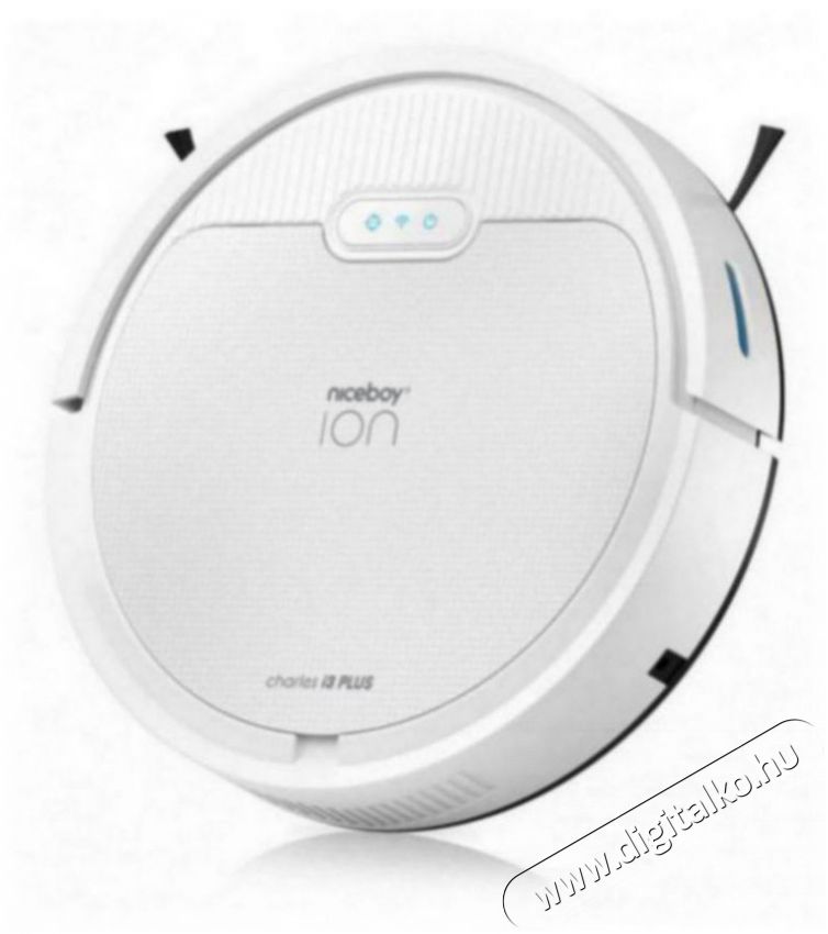 NICEBOY ION Charles i3 Plus White H&aacute;ztart&aacute;s / Otthon / K&uuml;lt&eacute;r - Porsz&iacute;v&oacute; / takar&iacute;t&oacute;g&eacute;p - Robotporsz&iacute;v&oacute; - 503604