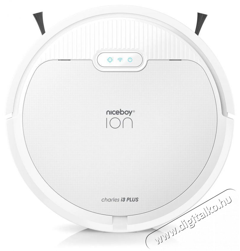NICEBOY ION Charles i3 Plus White H&aacute;ztart&aacute;s / Otthon / K&uuml;lt&eacute;r - Porsz&iacute;v&oacute; / takar&iacute;t&oacute;g&eacute;p - Robotporsz&iacute;v&oacute; - 503604