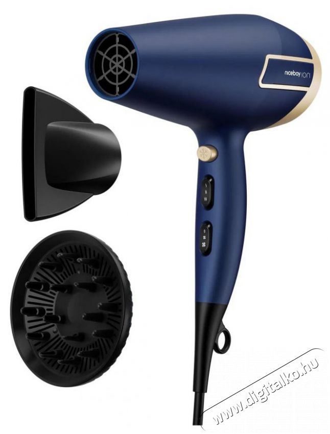 NICEBOY ION AirSonic ICON Sz&eacute;ps&eacute;g&aacute;pol&aacute;s / Eg&eacute;szs&eacute;g - Haj&aacute;pol&aacute;s - Hajsz&aacute;r&iacute;t&oacute; - 510567