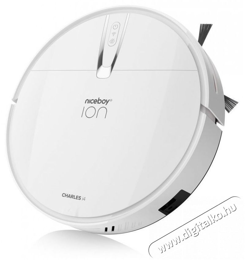 NICEBOY ION Charles i4 White H&aacute;ztart&aacute;s / Otthon / K&uuml;lt&eacute;r - Porsz&iacute;v&oacute; / takar&iacute;t&oacute;g&eacute;p - Robotporsz&iacute;v&oacute; - 511123