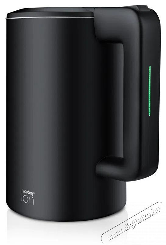 NICEBOY ION Kettle K3 Onyx black Konyhai term&eacute;kek - V&iacute;zforral&oacute; / teafőző - 513122
