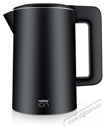 NICEBOY ION Kettle K3 Onyx black Konyhai term&eacute;kek - V&iacute;zforral&oacute; / teafőző - 513122