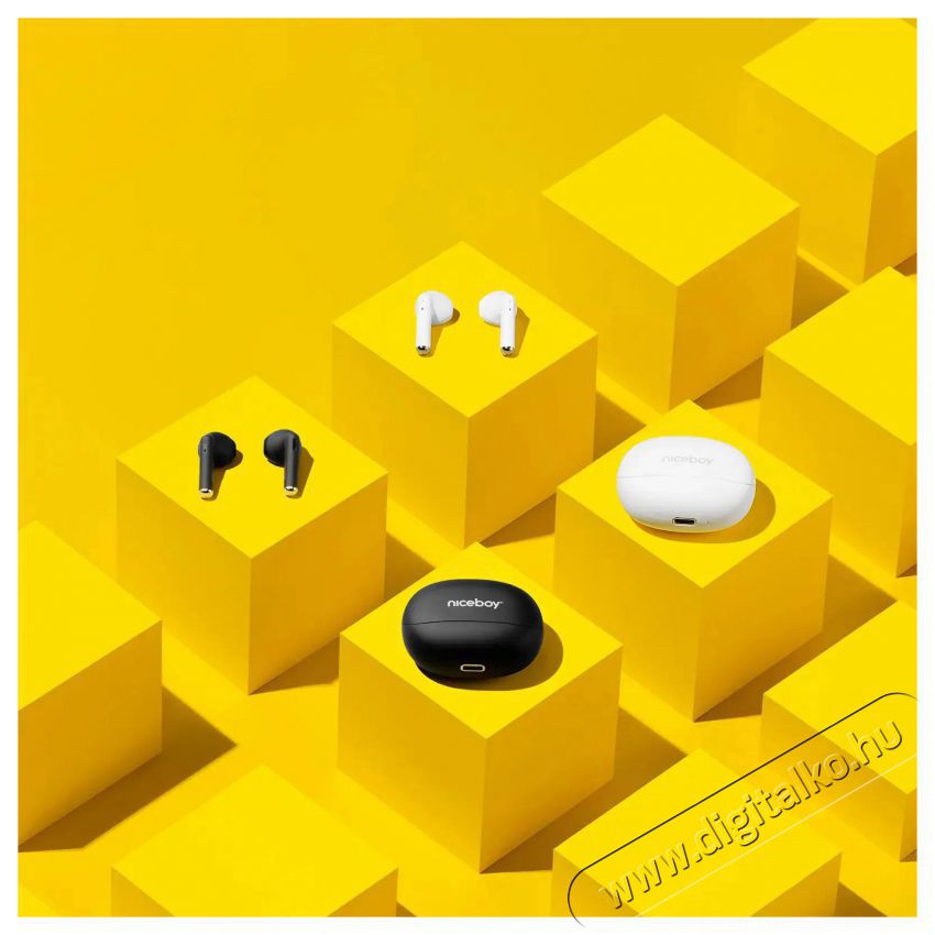 NICEBOY Beans 4 Black Audio-Video / Hifi / Multim&eacute;dia - F&uuml;l &eacute;s Fejhallgat&oacute;k - F&uuml;lhallgat&oacute; mikrofonnal / headset - 518937