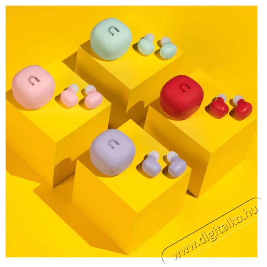 NICEBOY HIVE Smarties Red Ruby Audio-Video / Hifi / Multim&eacute;dia - F&uuml;l &eacute;s Fejhallgat&oacute;k - F&uuml;lhallgat&oacute; mikrofonnal / headset - 518935