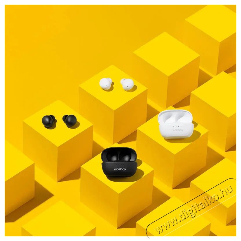 NICEBOY Podsie 4 Black Audio-Video / Hifi / Multim&eacute;dia - F&uuml;l &eacute;s Fejhallgat&oacute;k - F&uuml;lhallgat&oacute; mikrofonnal / headset - 518941