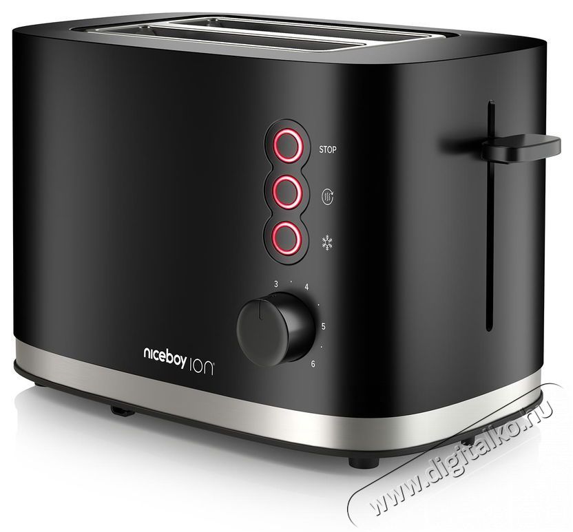 NICEBOY ION Cruncher C3 Onyx Black Konyhai term&eacute;kek - Konyhai kisg&eacute;p (s&uuml;t&eacute;s / főz&eacute;s / hűt&eacute;s / &eacute;telk&eacute;sz&iacute;t&eacute;s) - Keny&eacute;rpir&iacute;t&oacute; - 521822