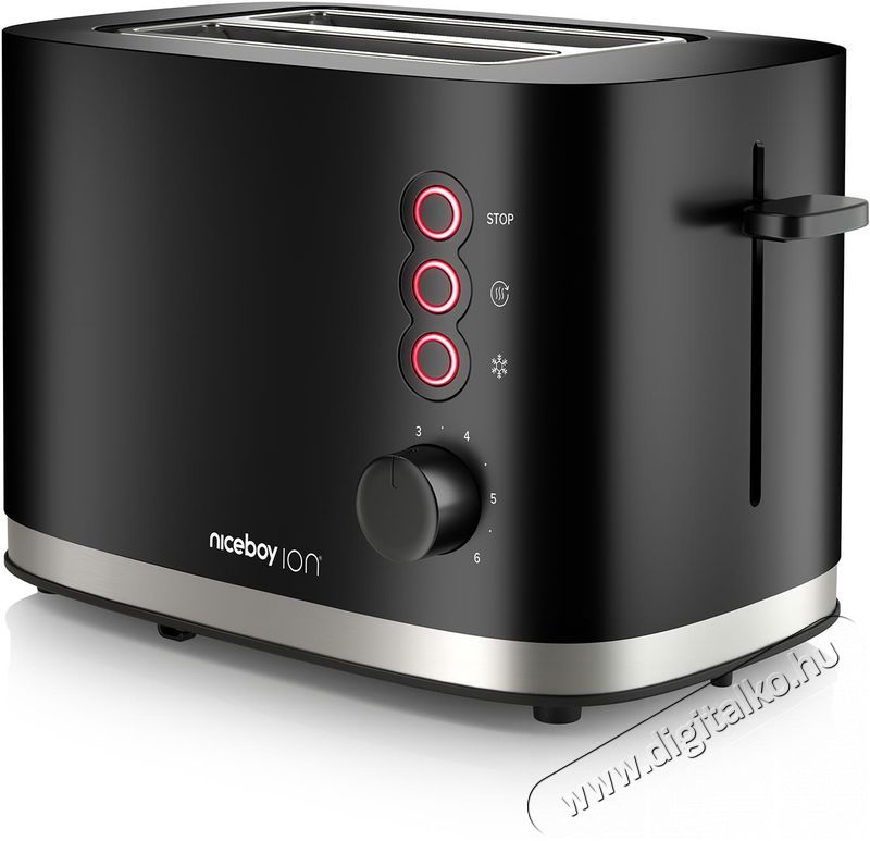 NICEBOY ION Cruncher C3 Onyx Black Konyhai term&eacute;kek - Konyhai kisg&eacute;p (s&uuml;t&eacute;s / főz&eacute;s / hűt&eacute;s / &eacute;telk&eacute;sz&iacute;t&eacute;s) - Keny&eacute;rpir&iacute;t&oacute; - 521822