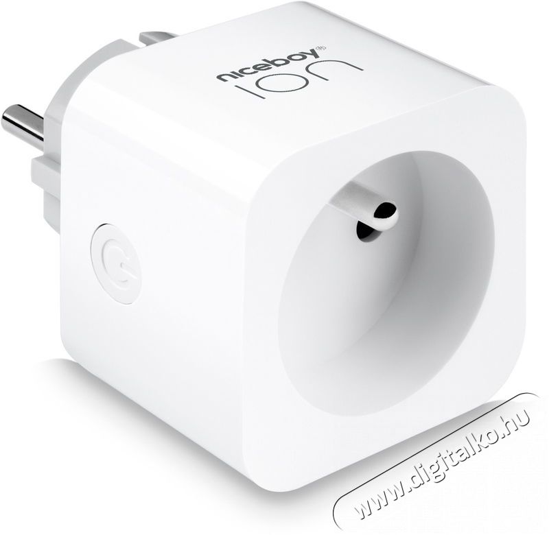 NICEBOY ION Smart Plug PRO H&aacute;ztart&aacute;s / Otthon / K&uuml;lt&eacute;r - Okos otthon - Okos konnektor - 521838