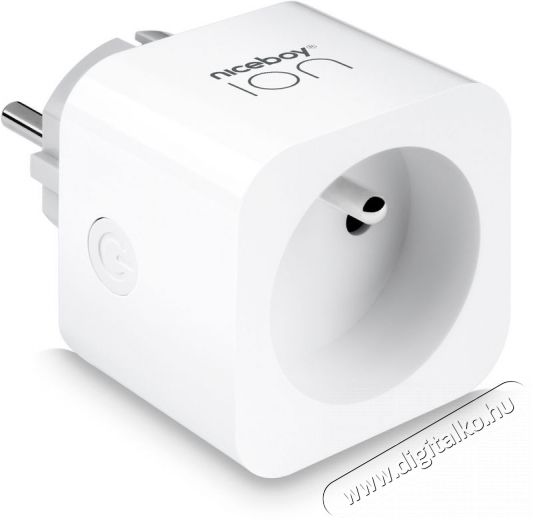 NICEBOY ION Smart Plug PRO H&aacute;ztart&aacute;s / Otthon / K&uuml;lt&eacute;r - Okos otthon - Okos konnektor - 521838