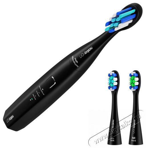 NICEBOY ION Sonic Lite Black Elektromos fogkefe Sz&eacute;ps&eacute;g&aacute;pol&aacute;s / Eg&eacute;szs&eacute;g - Sz&aacute;j / fog &aacute;pol&aacute;s - Elektromos fogkefe - 525403