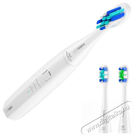 NICEBOY ION Sonic Lite White Elektromos fogkefe Sz&eacute;ps&eacute;g&aacute;pol&aacute;s / Eg&eacute;szs&eacute;g - Sz&aacute;j / fog &aacute;pol&aacute;s - Elektromos fogkefe - 525404