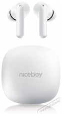 NICEBOY Pins 4 PRO White Audio-Video / Hifi / Multim&eacute;dia - F&uuml;l &eacute;s Fejhallgat&oacute;k - F&uuml;lhallgat&oacute; - 525393