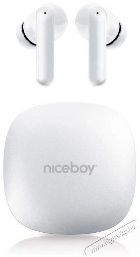NICEBOY Pins 4 PRO White Audio-Video / Hifi / Multim&eacute;dia - F&uuml;l &eacute;s Fejhallgat&oacute;k - F&uuml;lhallgat&oacute; - 525393