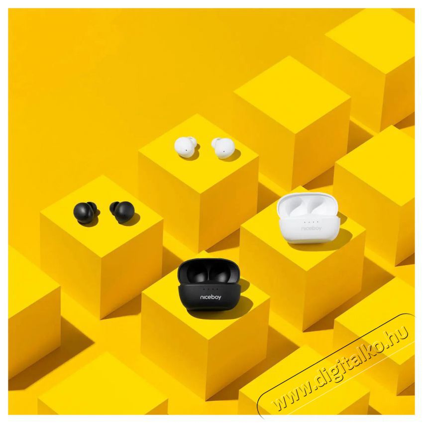 NICEBOY Podsie 4 POP White Audio-Video / Hifi / Multim&eacute;dia - F&uuml;l &eacute;s Fejhallgat&oacute;k - F&uuml;lhallgat&oacute; - 525390