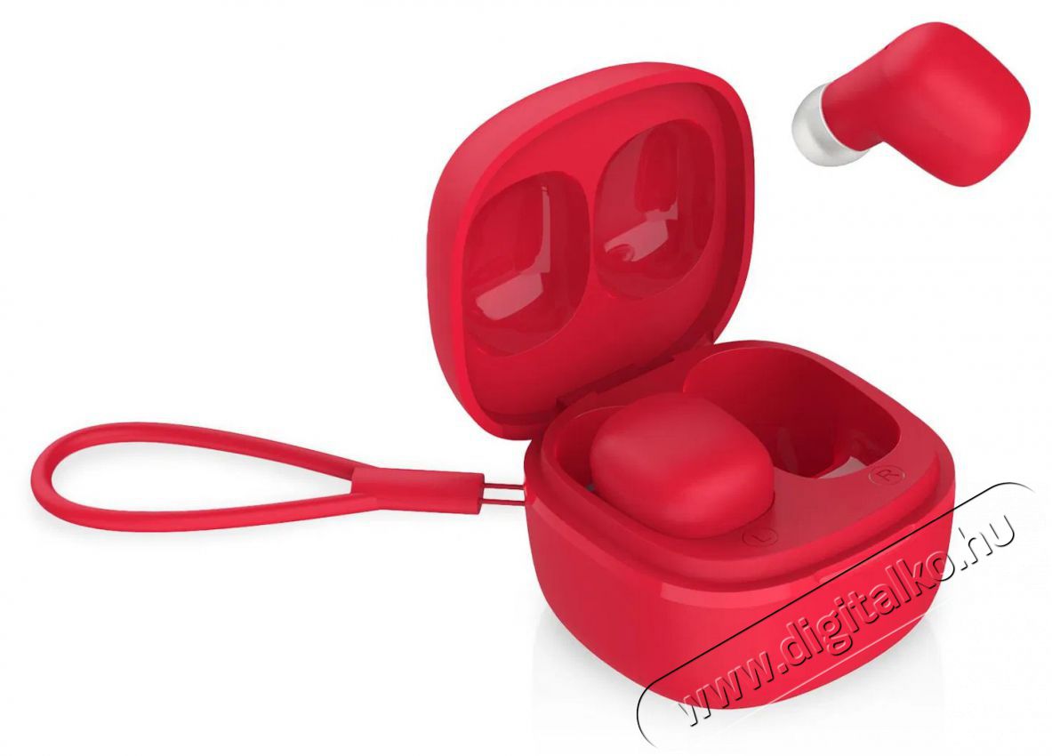 NICEBOY HIVE Smarties Red Ruby Audio-Video / Hifi / Multim&eacute;dia - F&uuml;l &eacute;s Fejhallgat&oacute;k - F&uuml;lhallgat&oacute; mikrofonnal / headset - 518935