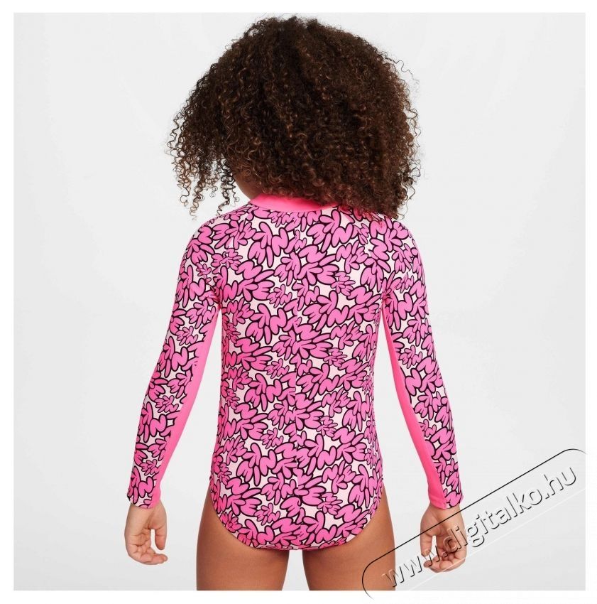 NIKE Hossz&uacute; ujj&uacute; egyr&eacute;szes f&uuml;rdőruha, l&aacute;ny, 6X, r&oacute;zsasz&iacute;n Sz&eacute;ps&eacute;g&aacute;pol&aacute;s / Eg&eacute;szs&eacute;g - Egy&eacute;b sz&eacute;ps&eacute;g / eg&eacute;szs&eacute;g term&eacute;k - 534473