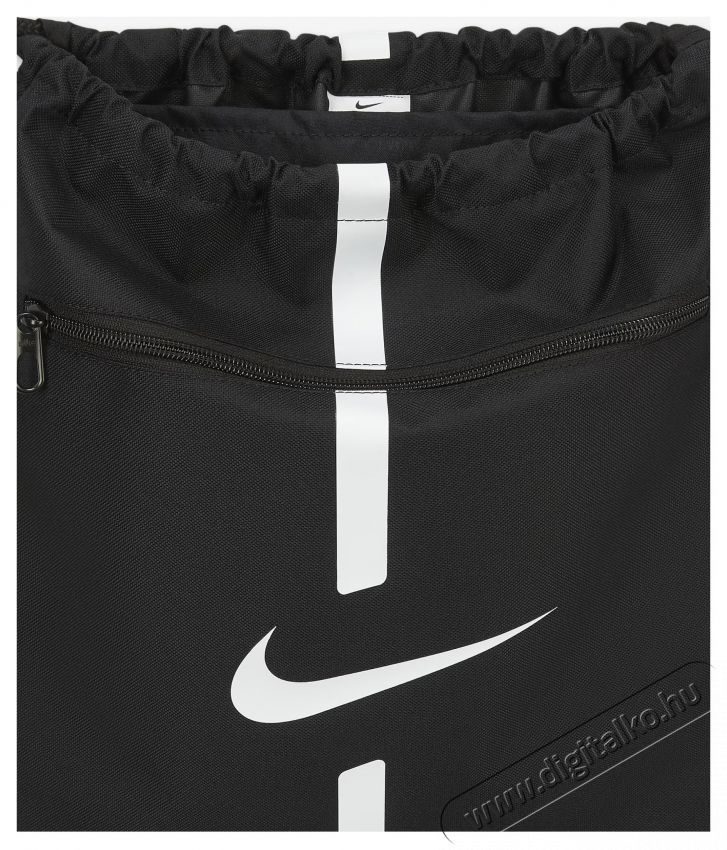 NIKE H&aacute;tizs&aacute;k, Gymsack Academy, 18 literes, unisex, fekete Fot&oacute;-Vide&oacute; kieg&eacute;sz&iacute;tők - Fot&oacute;-vide&oacute; t&aacute;ska / tok - H&aacute;tizs&aacute;k - 534490