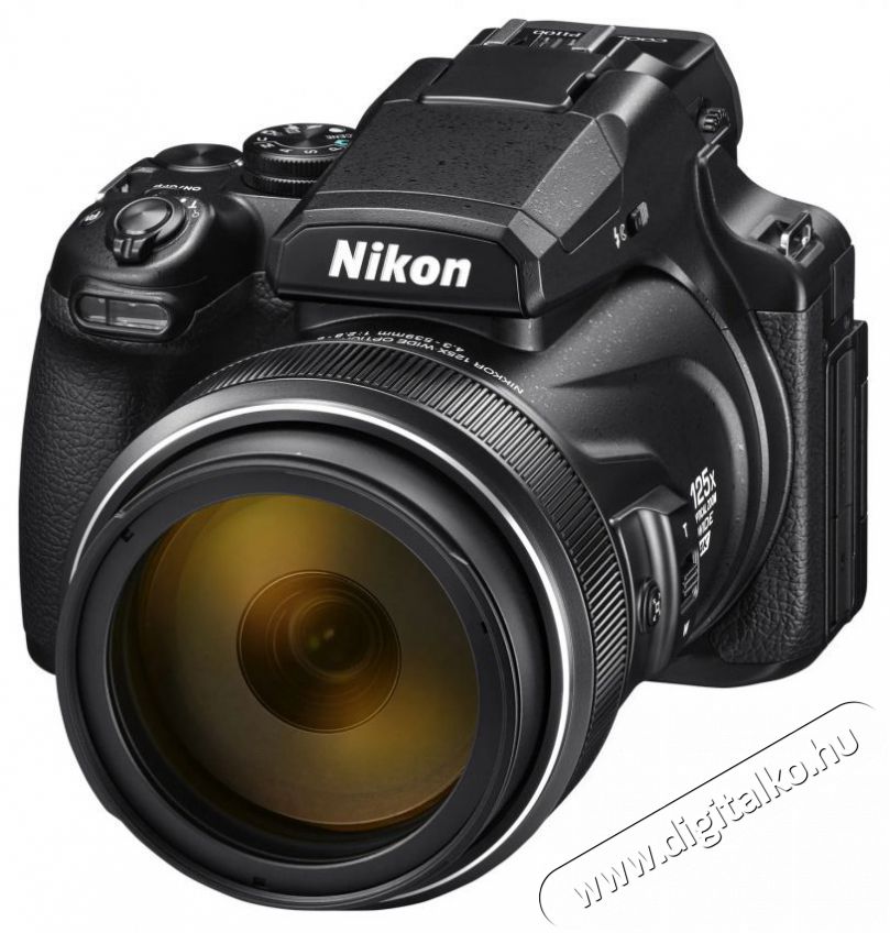 Nikon COOLPIX P1100, fekete F&eacute;nyk&eacute;pezőg&eacute;p / kamera - Ultrazoom f&eacute;nyk&eacute;pezőg&eacute;p - K&ouml;zepes m&eacute;retű - 520086