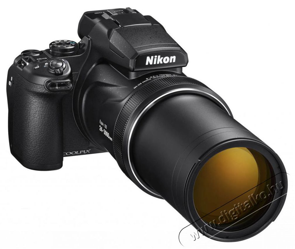 Nikon COOLPIX P1100, fekete F&eacute;nyk&eacute;pezőg&eacute;p / kamera - Ultrazoom f&eacute;nyk&eacute;pezőg&eacute;p - K&ouml;zepes m&eacute;retű - 520086