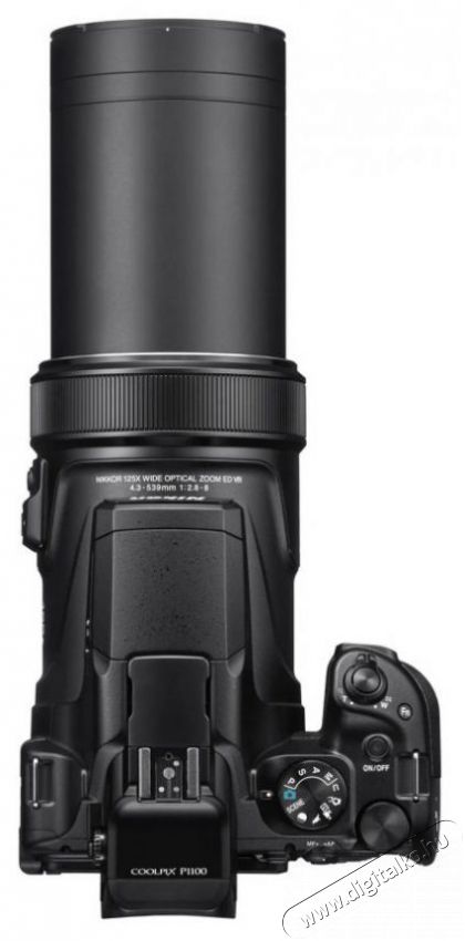 Nikon COOLPIX P1100, fekete F&eacute;nyk&eacute;pezőg&eacute;p / kamera - Ultrazoom f&eacute;nyk&eacute;pezőg&eacute;p - K&ouml;zepes m&eacute;retű - 520086