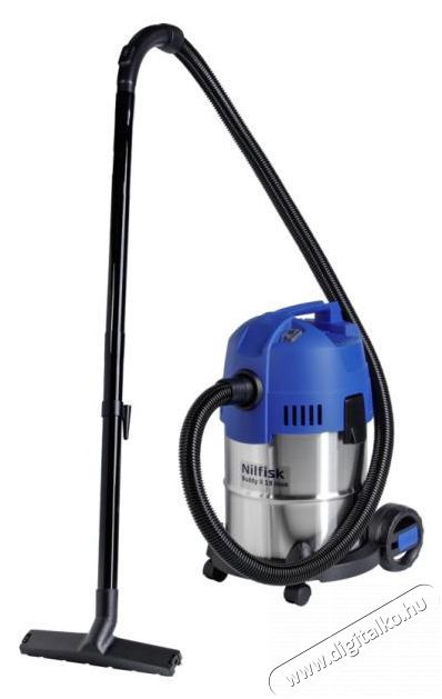 Nilfisk BUDDY II 18 INOX 18 literes tart&aacute;llyal sz&aacute;raz-nedves porsz&iacute;v&oacute; H&aacute;ztart&aacute;s / Otthon / K&uuml;lt&eacute;r - Porsz&iacute;v&oacute; / takar&iacute;t&oacute;g&eacute;p - Sz&aacute;raz-nedves takar&iacute;t&oacute;g&eacute;p - 386420