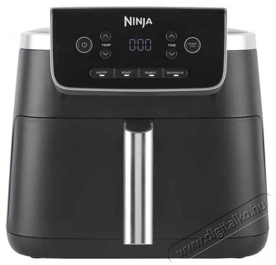 Ninja AF140EU fekete/ez&uuml;st Konyhai term&eacute;kek - Konyhai kisg&eacute;p (s&uuml;t&eacute;s / főz&eacute;s / hűt&eacute;s / &eacute;telk&eacute;sz&iacute;t&eacute;s) - Olajs&uuml;tő - 504826