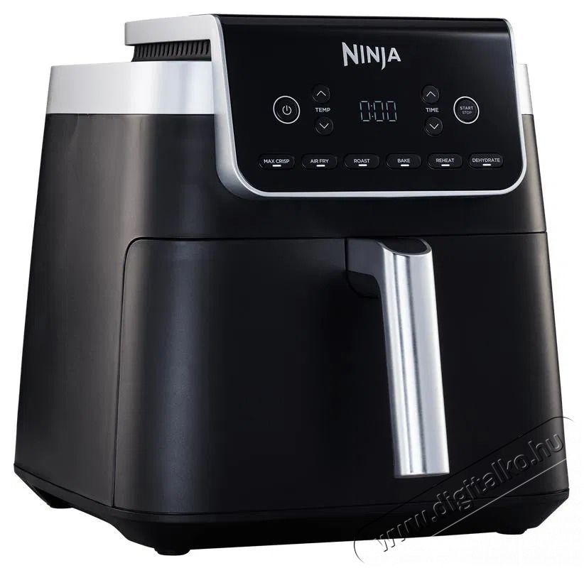 Ninja AF180EU fekete/ez&uuml;st Konyhai term&eacute;kek - Konyhai kisg&eacute;p (s&uuml;t&eacute;s / főz&eacute;s / hűt&eacute;s / &eacute;telk&eacute;sz&iacute;t&eacute;s) - Olajs&uuml;tő - 504823