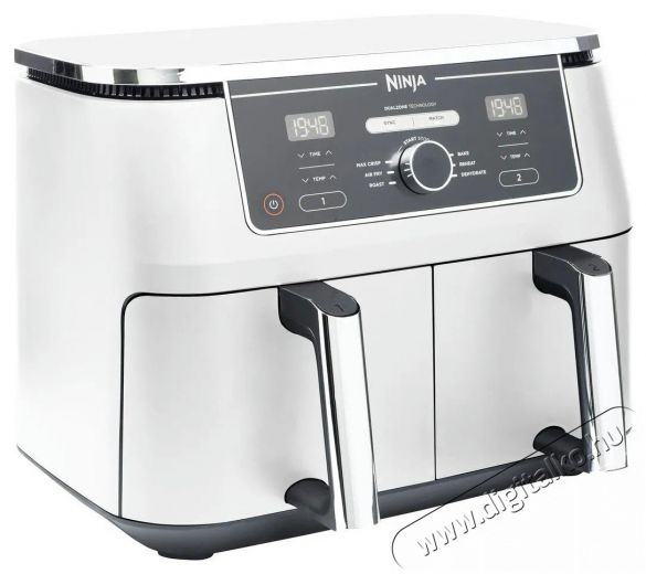 Ninja AF400EUWH feh&eacute;r/ez&uuml;st Konyhai term&eacute;kek - Konyhai kisg&eacute;p (s&uuml;t&eacute;s / főz&eacute;s / hűt&eacute;s / &eacute;telk&eacute;sz&iacute;t&eacute;s) - Olajs&uuml;tő - 504821