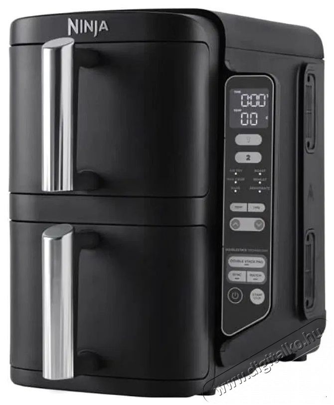 Ninja SL300EU fekete/ez&uuml;st Konyhai term&eacute;kek - Konyhai kisg&eacute;p (s&uuml;t&eacute;s / főz&eacute;s / hűt&eacute;s / &eacute;telk&eacute;sz&iacute;t&eacute;s) - Olajs&uuml;tő - 504825