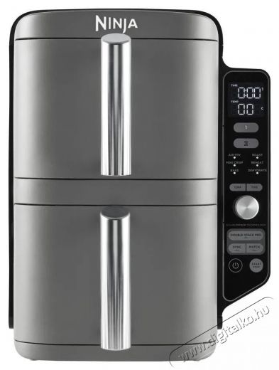 Ninja SL400EU fekete/ez&uuml;st Konyhai term&eacute;kek - Konyhai kisg&eacute;p (s&uuml;t&eacute;s / főz&eacute;s / hűt&eacute;s / &eacute;telk&eacute;sz&iacute;t&eacute;s) - Olajs&uuml;tő - 504824