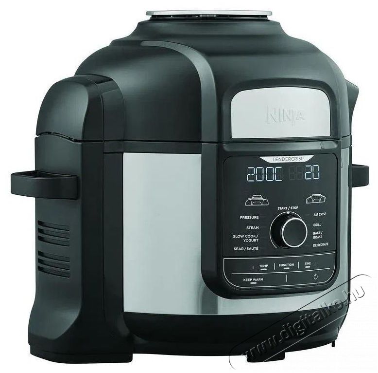 Ninja OP500EU Foodi MAX Multicooker 9in1 - 7, 5L - Kukta funkci&oacute;val Konyhai term&eacute;kek - Konyhai kisg&eacute;p (s&uuml;t&eacute;s / főz&eacute;s / hűt&eacute;s / &eacute;telk&eacute;sz&iacute;t&eacute;s) - L&eacute;gkever&eacute;ses főzőg&eacute;p / elektromos kukta / multifunkci&oacute;s s&uuml;tő - 505528
