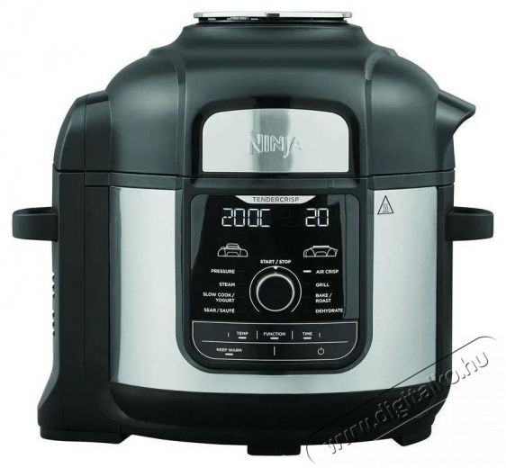 Ninja OP500EU Foodi MAX Multicooker 9in1 - 7, 5L - Kukta funkci&oacute;val Konyhai term&eacute;kek - Konyhai kisg&eacute;p (s&uuml;t&eacute;s / főz&eacute;s / hűt&eacute;s / &eacute;telk&eacute;sz&iacute;t&eacute;s) - L&eacute;gkever&eacute;ses főzőg&eacute;p / elektromos kukta / multifunkci&oacute;s s&uuml;tő - 505528