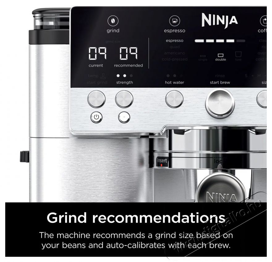 Ninja ES601EU Luxe&trade; Caf&eacute; Premier 3in1 &Uacute;jdons&aacute;gok - &Uacute;j term&eacute;kek - 512745