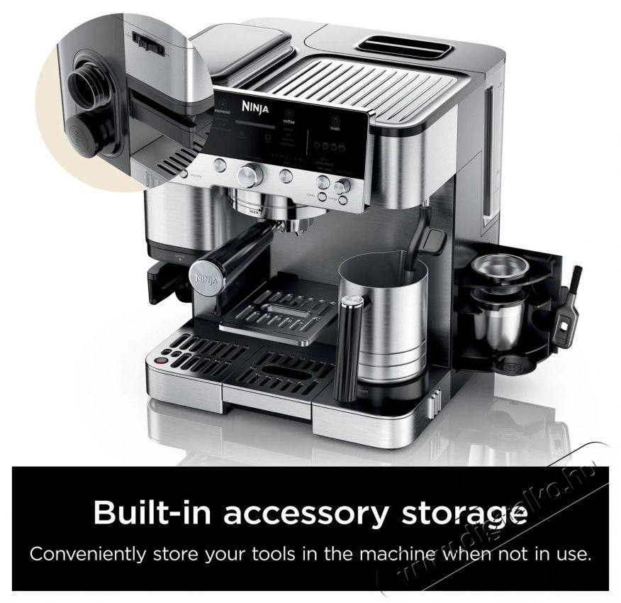 Ninja ES601EU Luxe&trade; Caf&eacute; Premier 3in1 &Uacute;jdons&aacute;gok - &Uacute;j term&eacute;kek - 512745