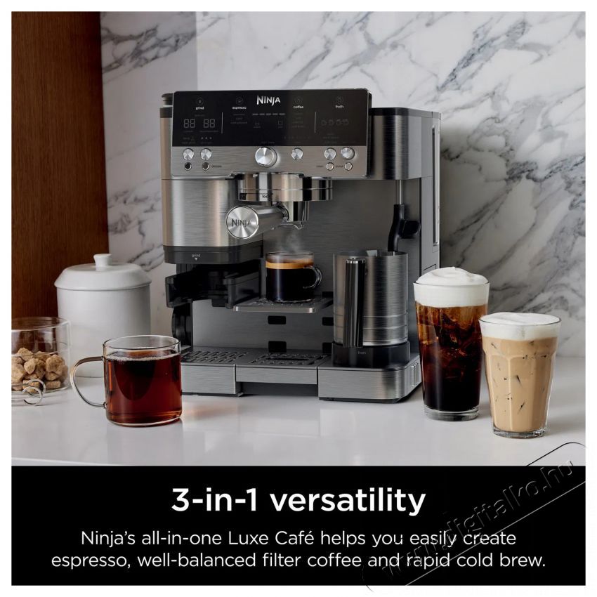 Ninja ES601EU Luxe&trade; Caf&eacute; Premier 3in1 &Uacute;jdons&aacute;gok - &Uacute;j term&eacute;kek - 512745