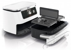 Ninja AF500EUWH Foodi&reg; FlexDrawer, 10,4 l, feh&eacute;r Konyhai term&eacute;kek - Konyhai kisg&eacute;p (s&uuml;t&eacute;s / főz&eacute;s / hűt&eacute;s / &eacute;telk&eacute;sz&iacute;t&eacute;s) - L&eacute;gkever&eacute;ses főzőg&eacute;p / elektromos kukta / multifunkci&oacute;s s&uuml;tő - 521842