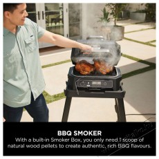 Ninja OG850EU Woodfire Pro XL Konyhai term&eacute;kek - S&uuml;tő-főzőlap, tűzhely (szabadon&aacute;ll&oacute;) - Mini s&uuml;tő / mini grill / mini konyha - 521851
