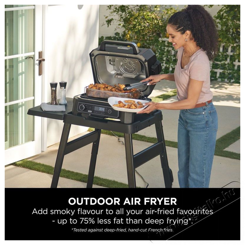 Ninja OG850EU Woodfire Pro XL Konyhai term&eacute;kek - S&uuml;tő-főzőlap, tűzhely (szabadon&aacute;ll&oacute;) - Mini s&uuml;tő / mini grill / mini konyha - 521851