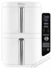 Ninja SL400EUWH Double Stack XL, 9,5 l, feh&eacute;r Konyhai term&eacute;kek - Konyhai kisg&eacute;p (s&uuml;t&eacute;s / főz&eacute;s / hűt&eacute;s / &eacute;telk&eacute;sz&iacute;t&eacute;s) - L&eacute;gkever&eacute;ses főzőg&eacute;p / elektromos kukta / multifunkci&oacute;s s&uuml;tő - 521841
