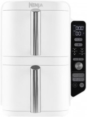 Ninja SL400EUWH Double Stack XL, 9,5 l, feh&eacute;r Konyhai term&eacute;kek - Konyhai kisg&eacute;p (s&uuml;t&eacute;s / főz&eacute;s / hűt&eacute;s / &eacute;telk&eacute;sz&iacute;t&eacute;s) - L&eacute;gkever&eacute;ses főzőg&eacute;p / elektromos kukta / multifunkci&oacute;s s&uuml;tő - 521841