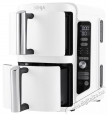 Ninja SL400EUWH Double Stack XL, 9,5 l, feh&eacute;r Konyhai term&eacute;kek - Konyhai kisg&eacute;p (s&uuml;t&eacute;s / főz&eacute;s / hűt&eacute;s / &eacute;telk&eacute;sz&iacute;t&eacute;s) - L&eacute;gkever&eacute;ses főzőg&eacute;p / elektromos kukta / multifunkci&oacute;s s&uuml;tő - 521841